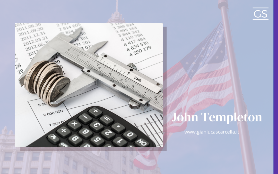John Templeton: giovane avanguardista